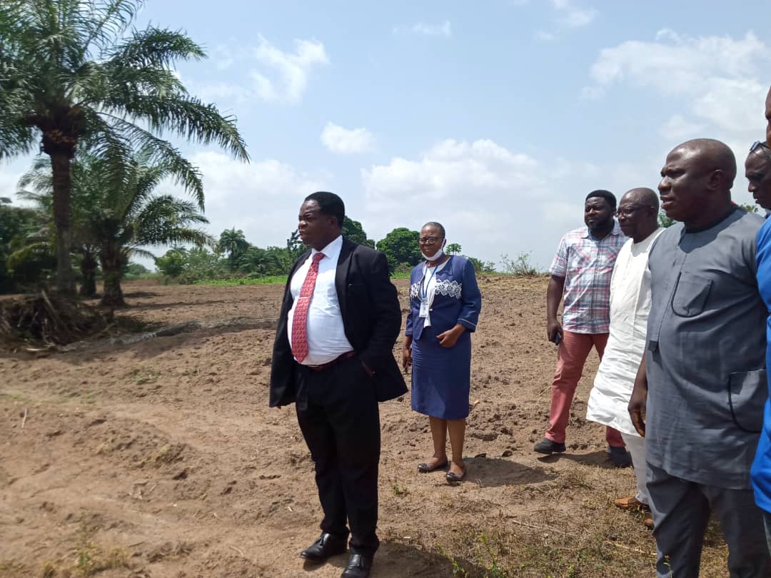 VC INSPECTS AJAYI CROWTHER UNIVERSITY FARM